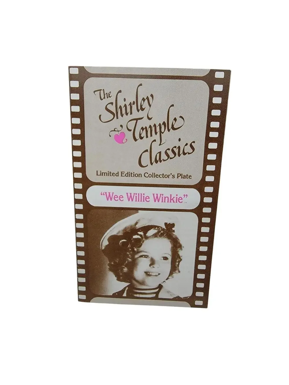 Limited Edition Collector's Plate - Wee Willie Winkie